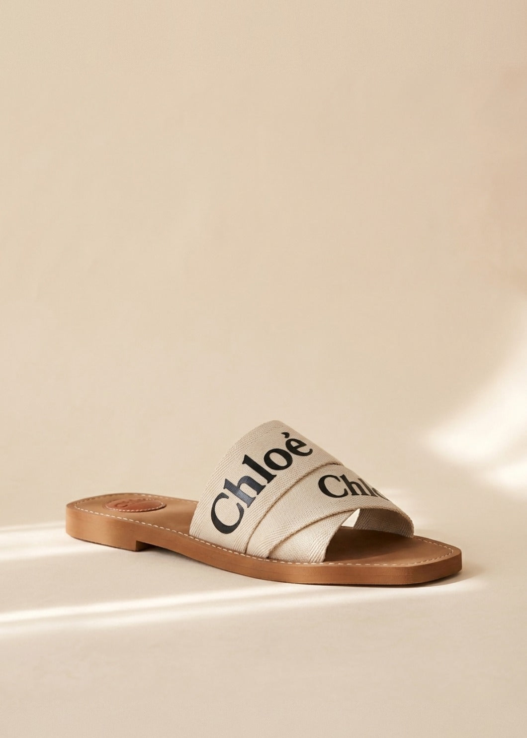 Chloe Canvas Spellout Flats cover