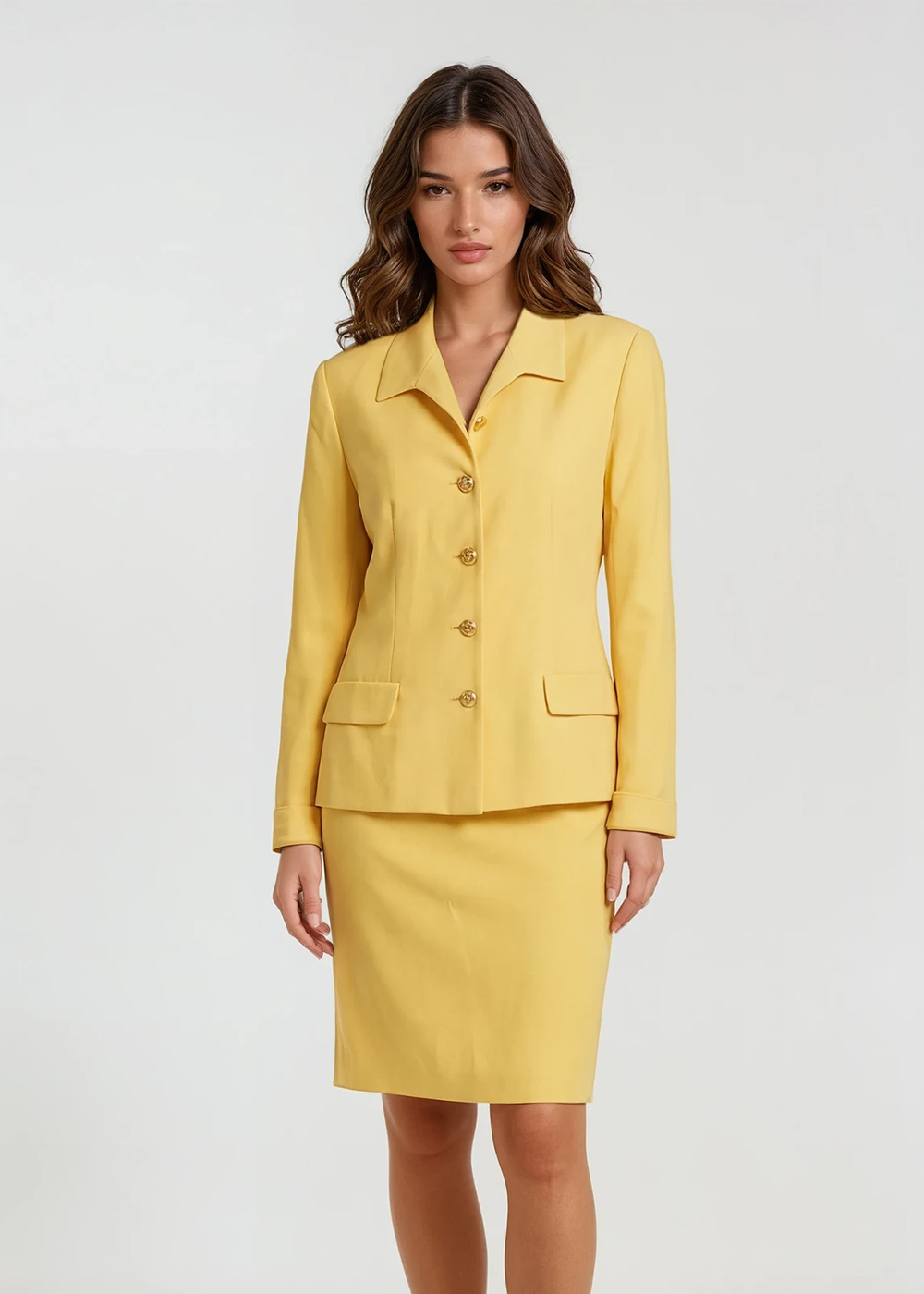 Valentino Yellow Suit Set