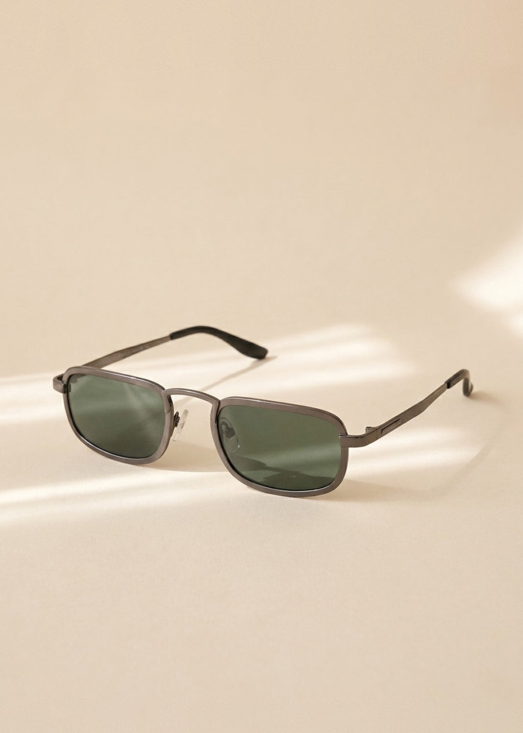 Gucci Grey Square Wire Sunglasses cover