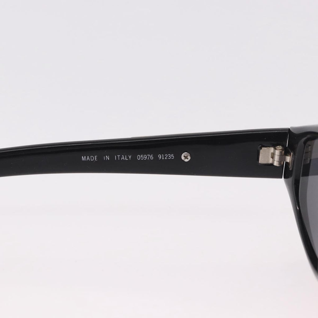 Chanel Black Oval Sunglasses