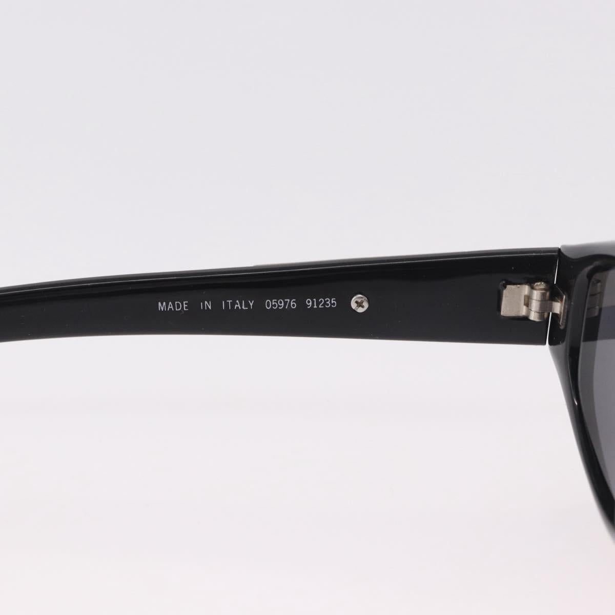 Chanel Black Oval Sunglasses