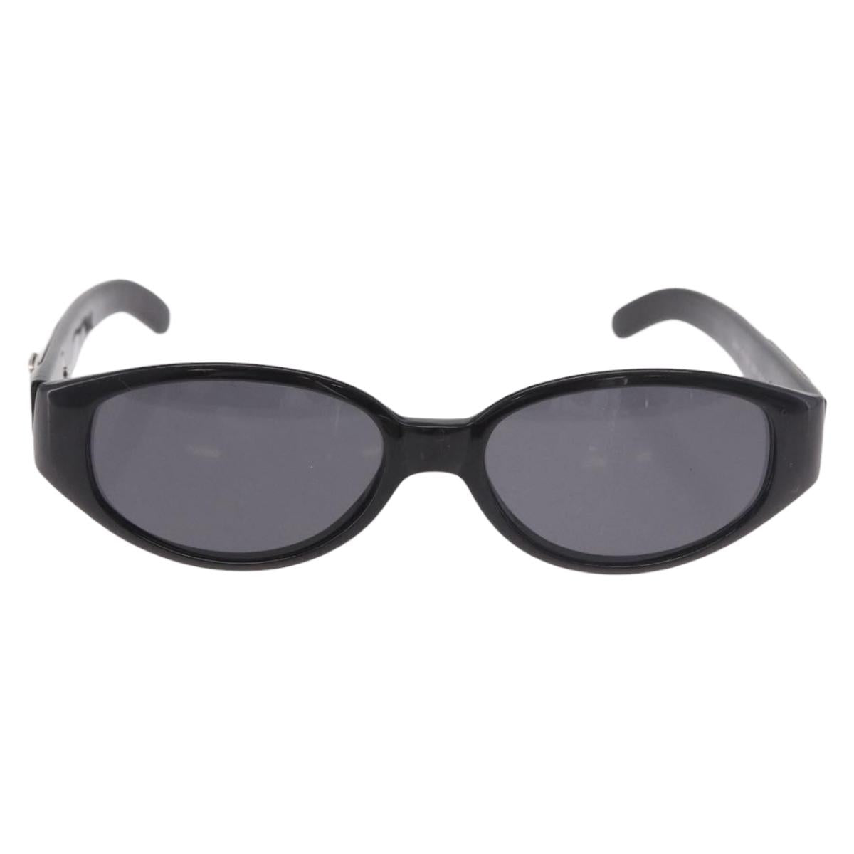 Chanel Black Oval Sunglasses
