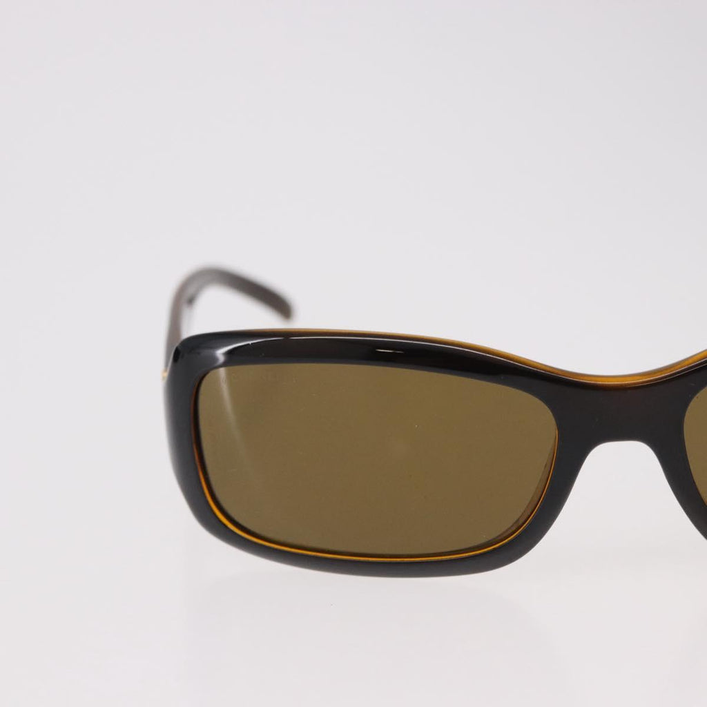 Chanel Brown Sunglasses with Gold Logo