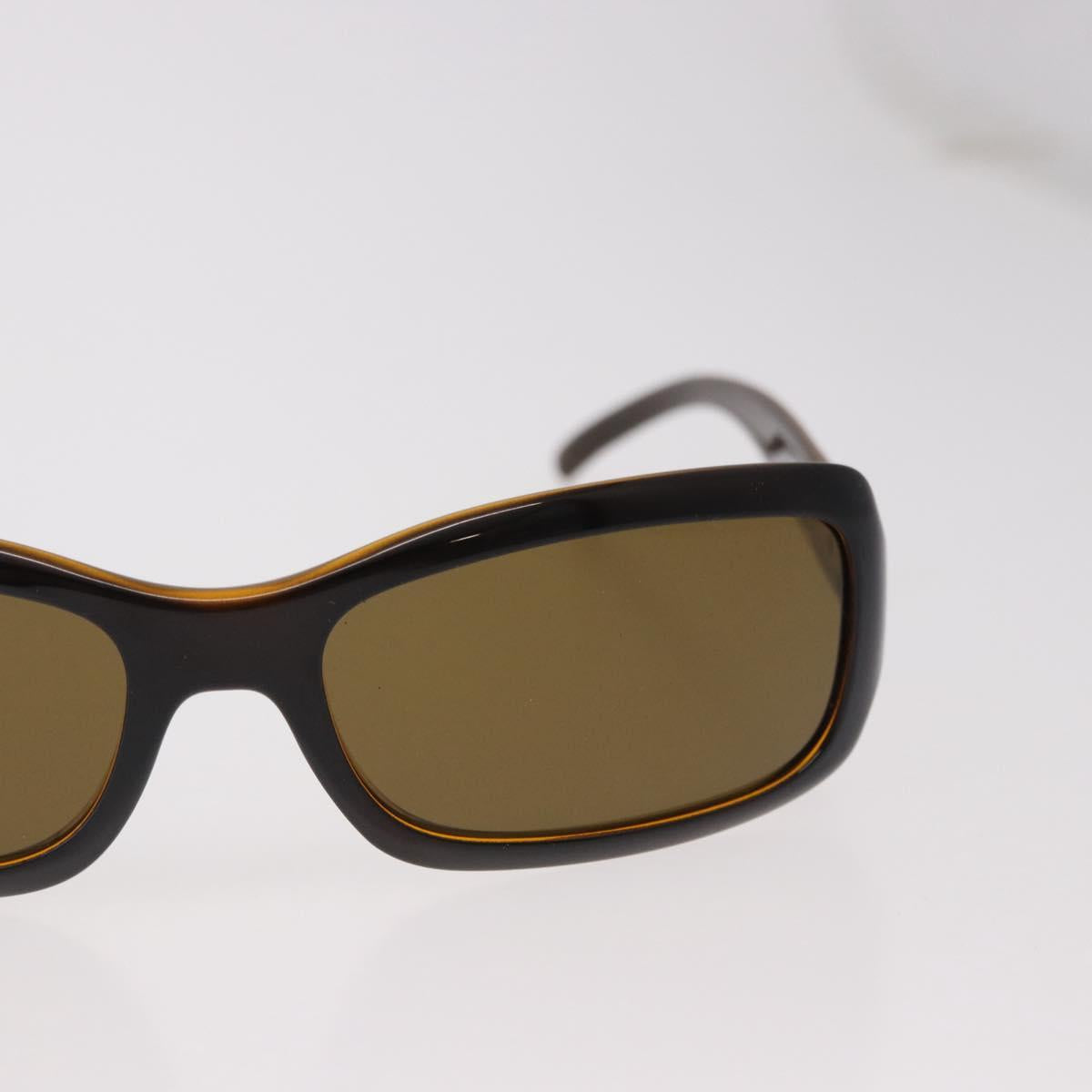Chanel Brown Sunglasses with Gold Logo