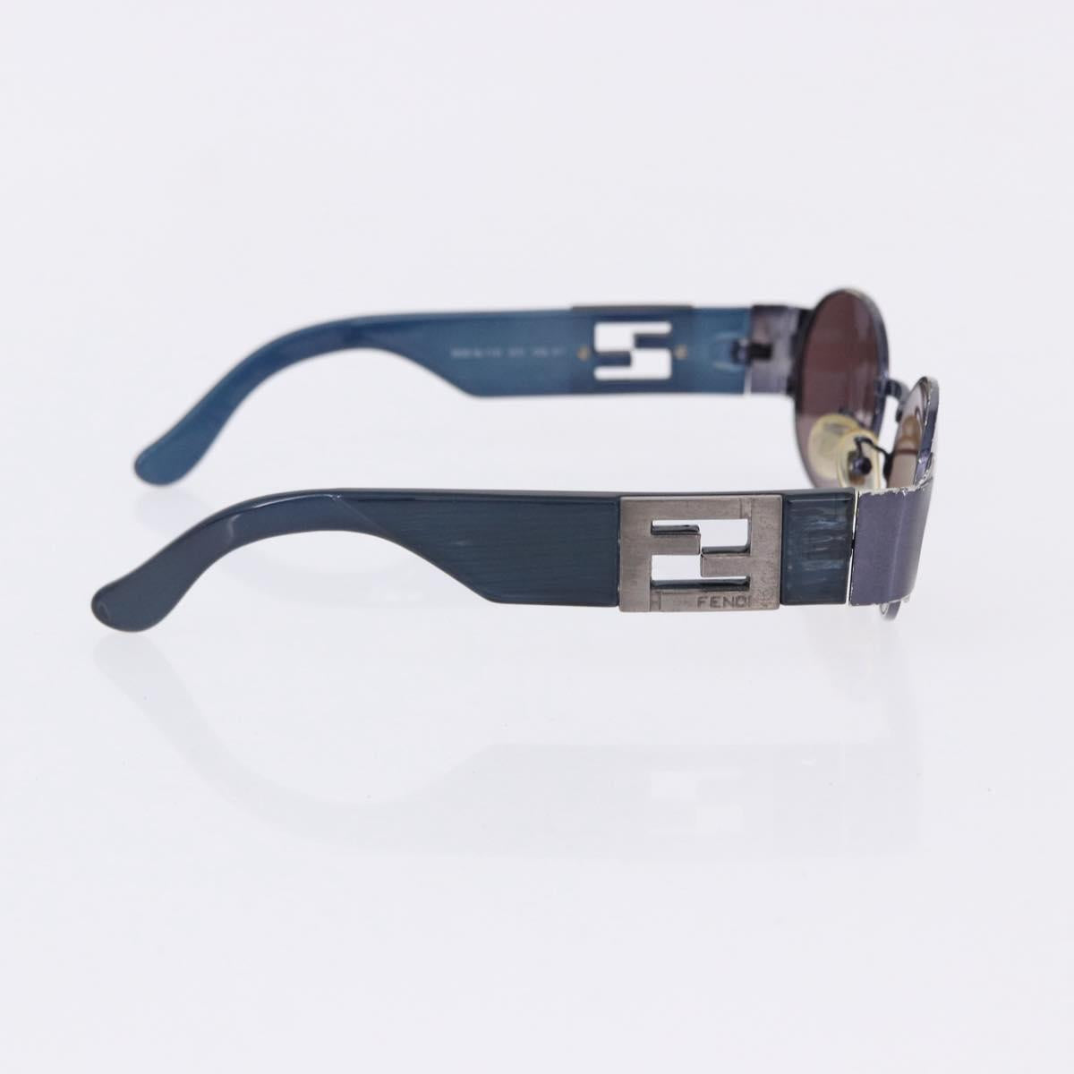 Fendi Blue Round Sunglasses