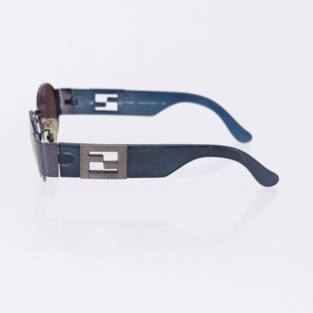 Fendi Blue Round Sunglasses