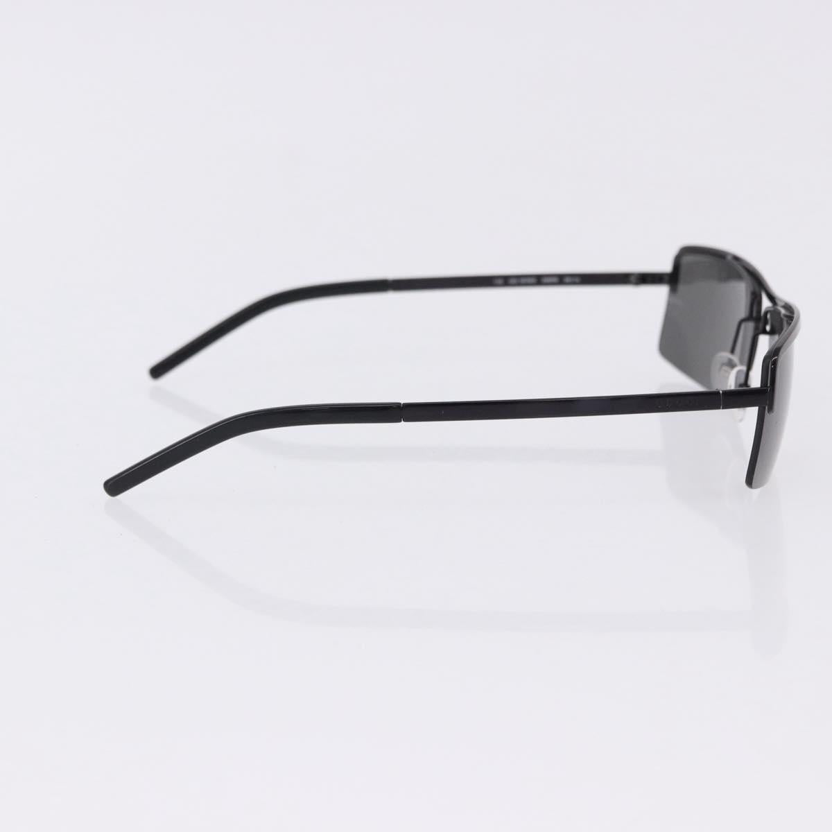 Gucci Wire Black Rectangle Frame Sunglasses