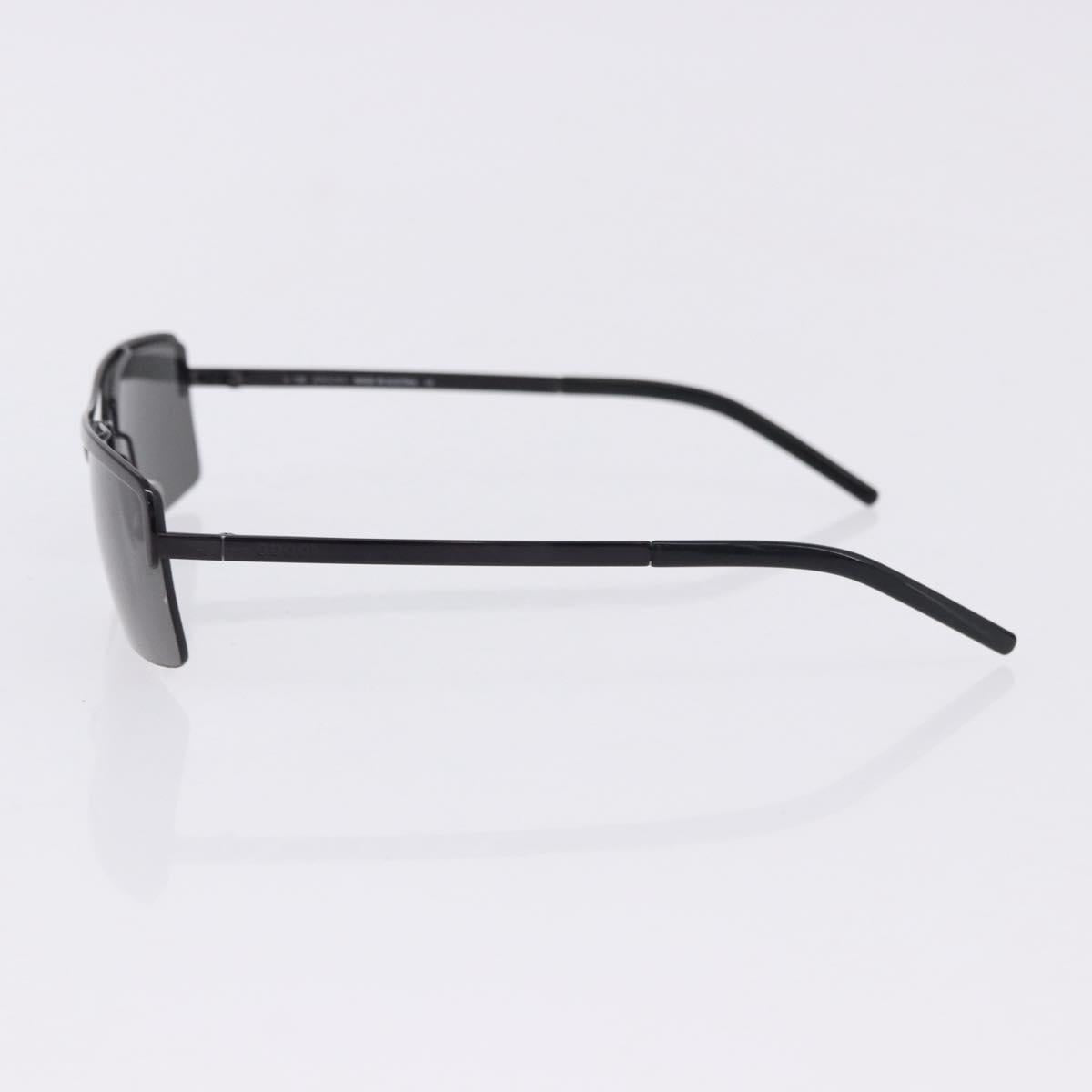 Gucci Wire Black Rectangle Frame Sunglasses