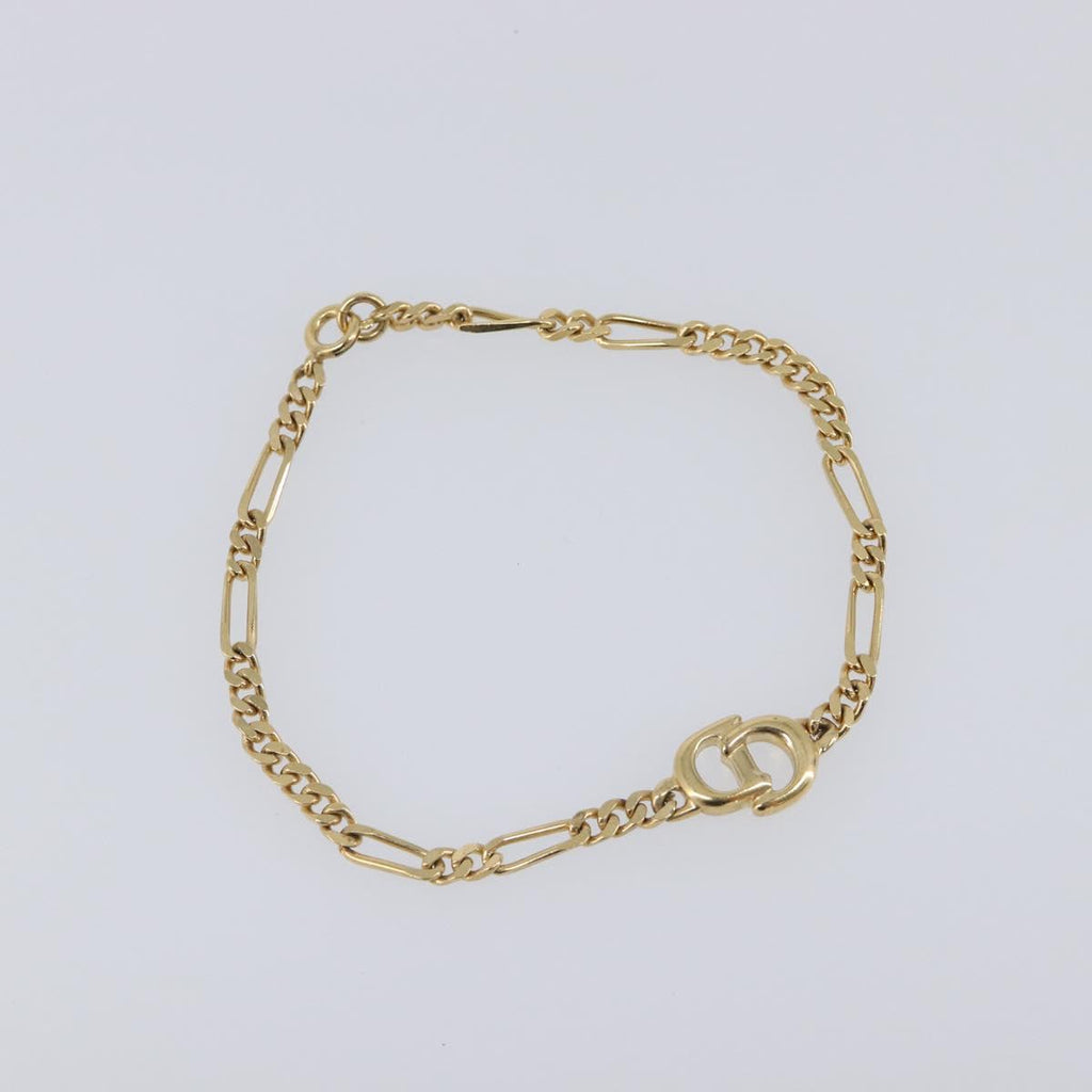Dior CD Gold Chain Bracelet