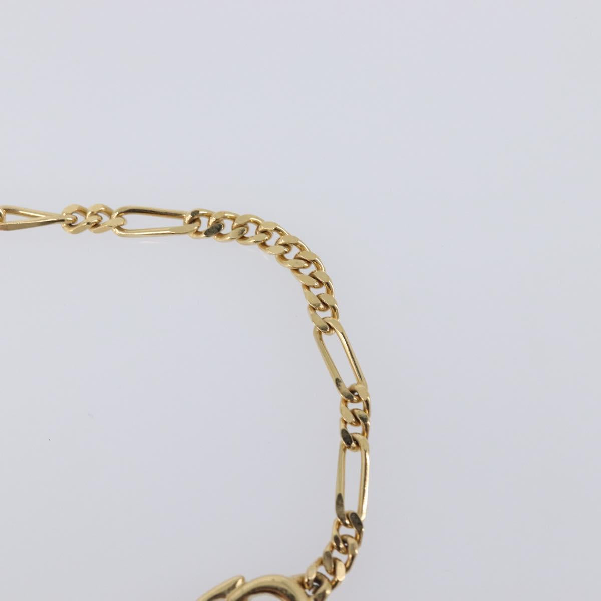 Dior CD Gold Chain Bracelet