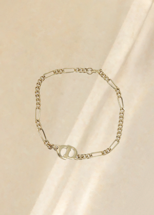 Dior CD Gold Chain Bracelet