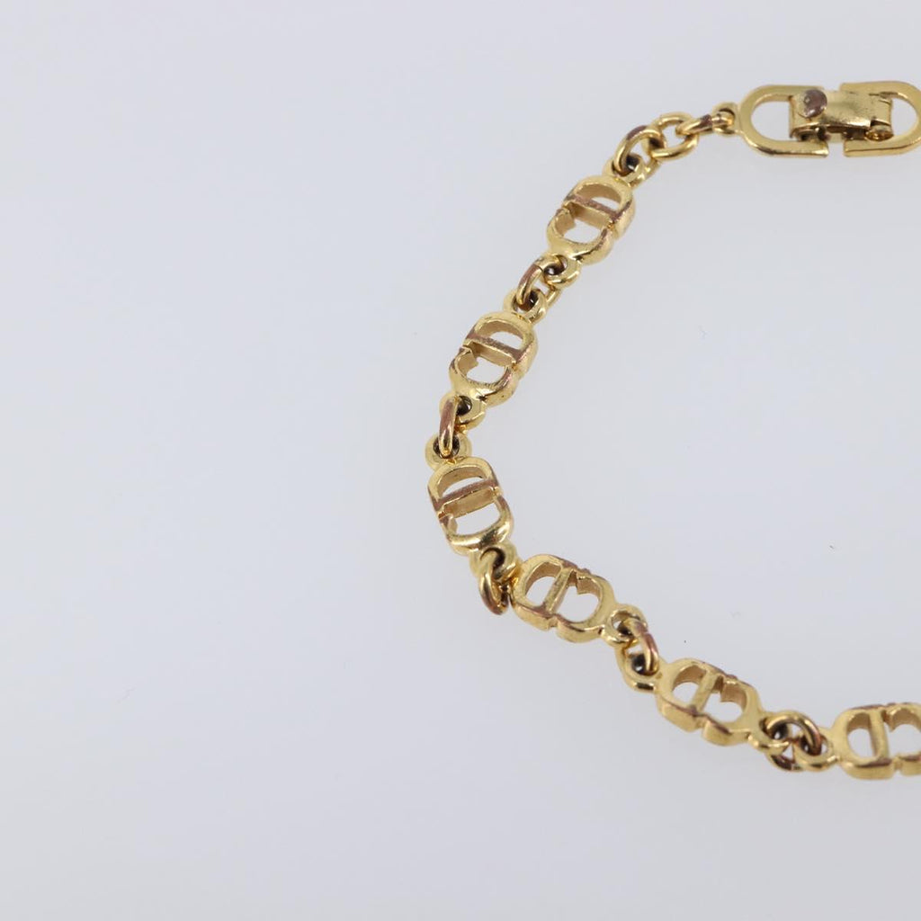 Dior CD Gold Monogram Bracelet