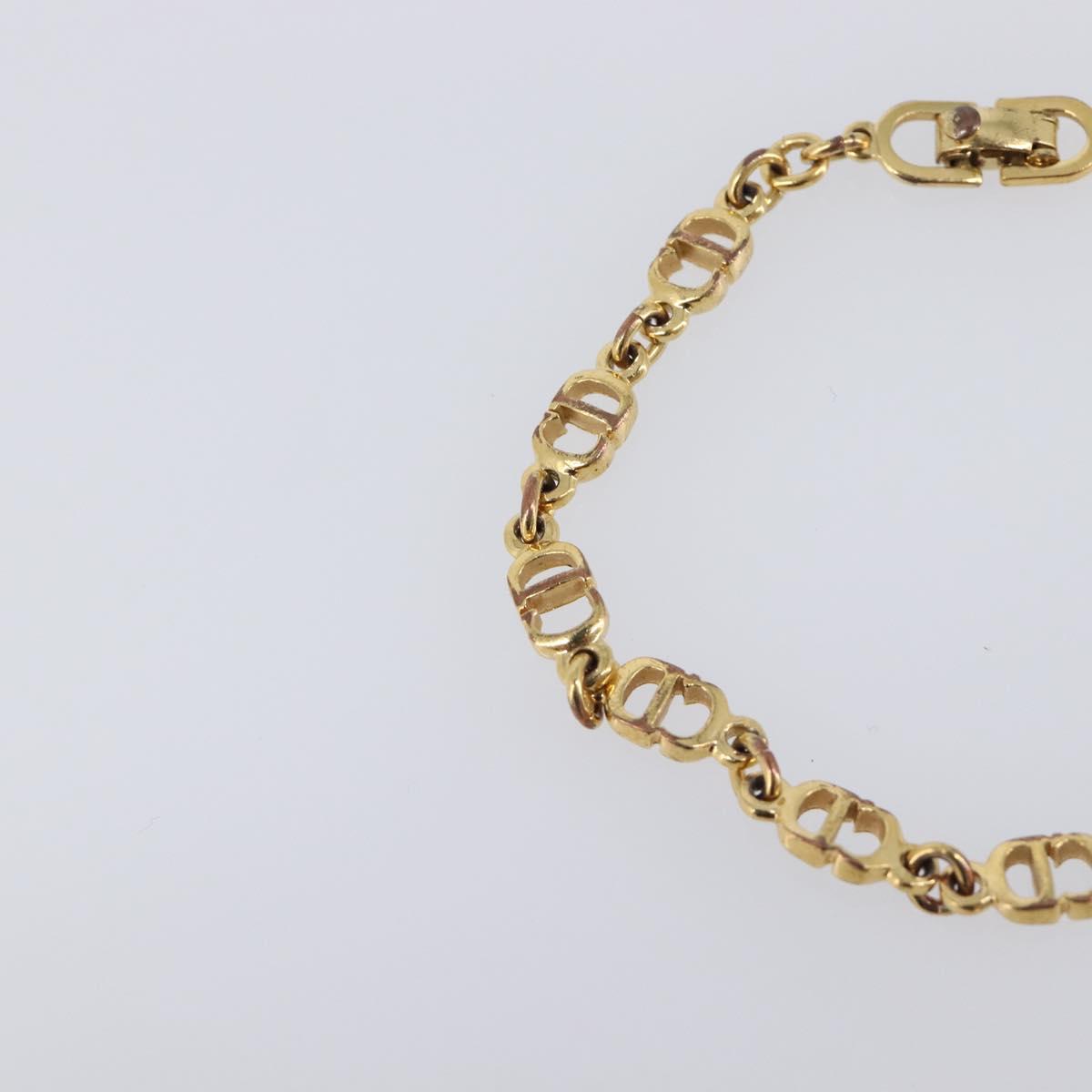 Dior CD Gold Monogram Bracelet