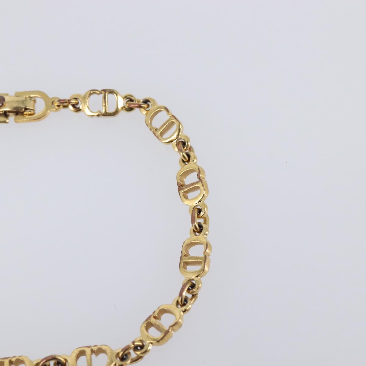 Dior CD Gold Monogram Bracelet