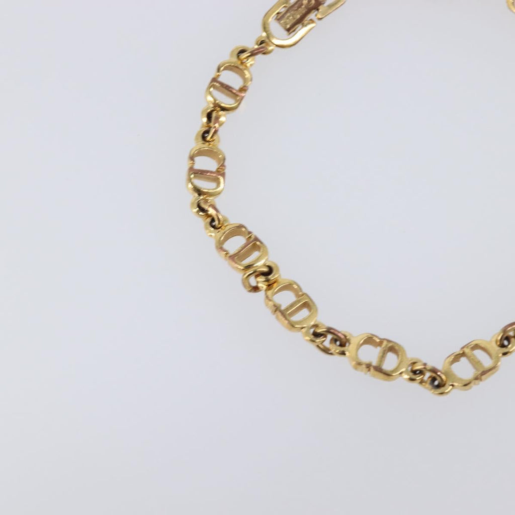 Dior CD Gold Monogram Bracelet