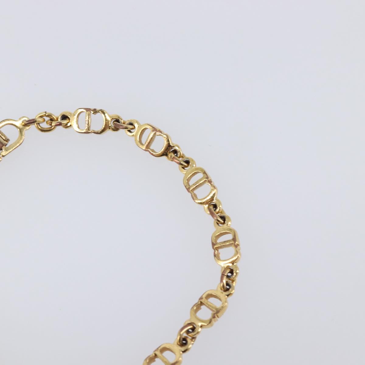 Dior CD Gold Monogram Bracelet