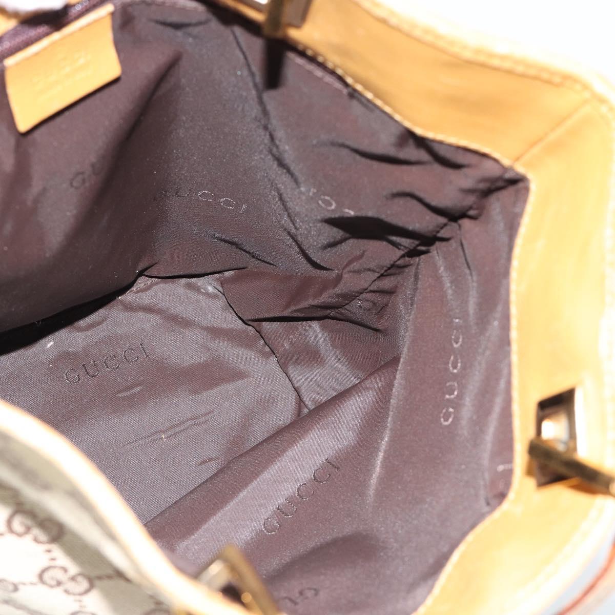 Gucci Brown Monogram Mini Tote