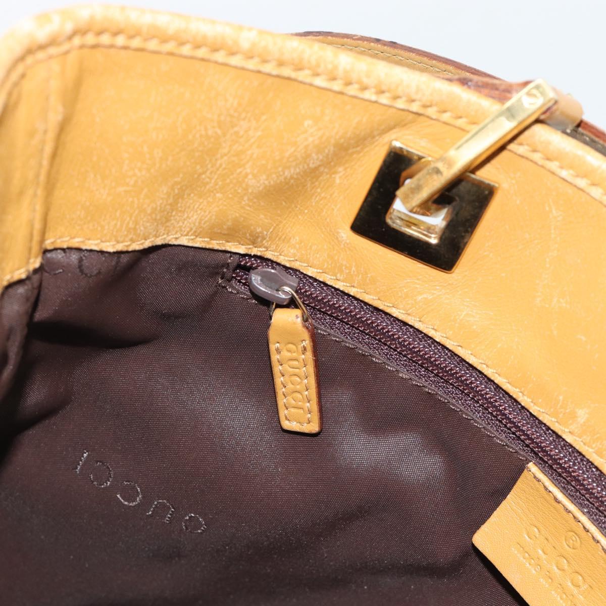 Gucci Brown Monogram Mini Tote