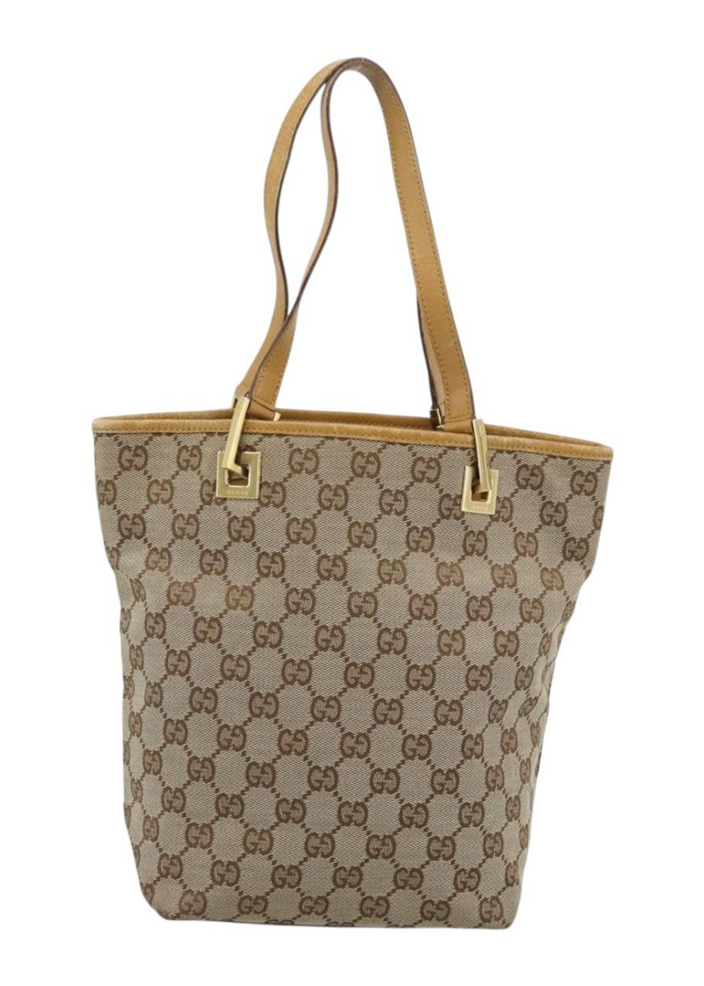 Gucci Brown Monogram Mini Tote