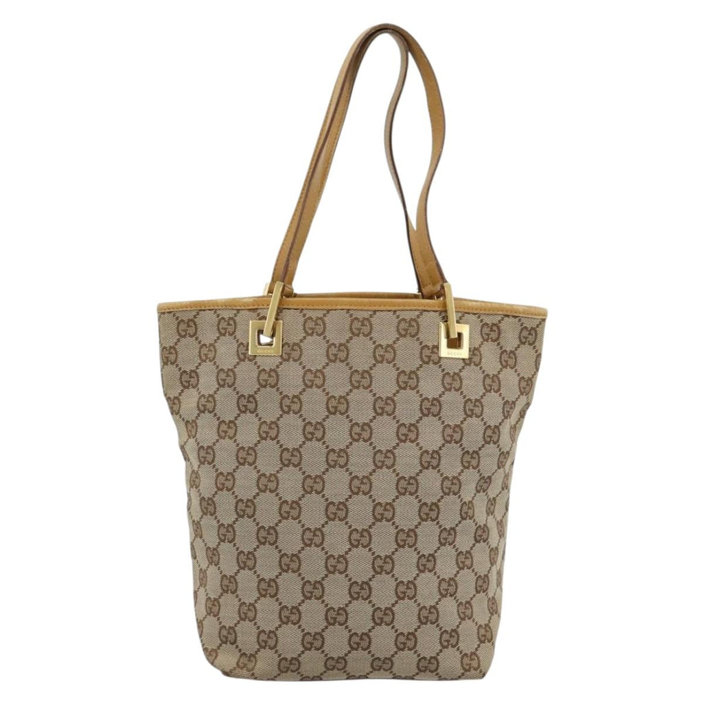 Gucci Brown Monogram Mini Tote