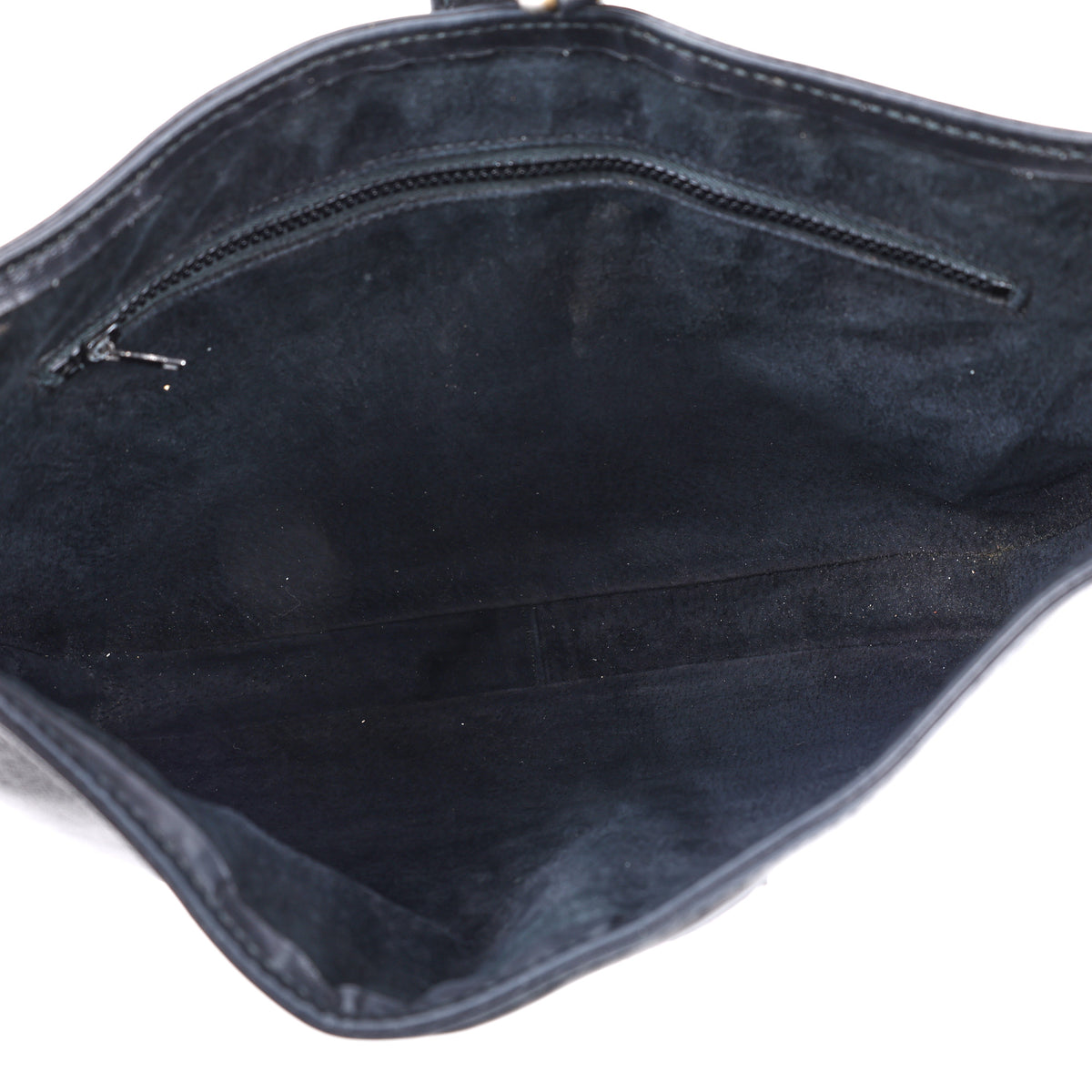 Gucci Black Leather Jackie Shoulder Bag interior lining