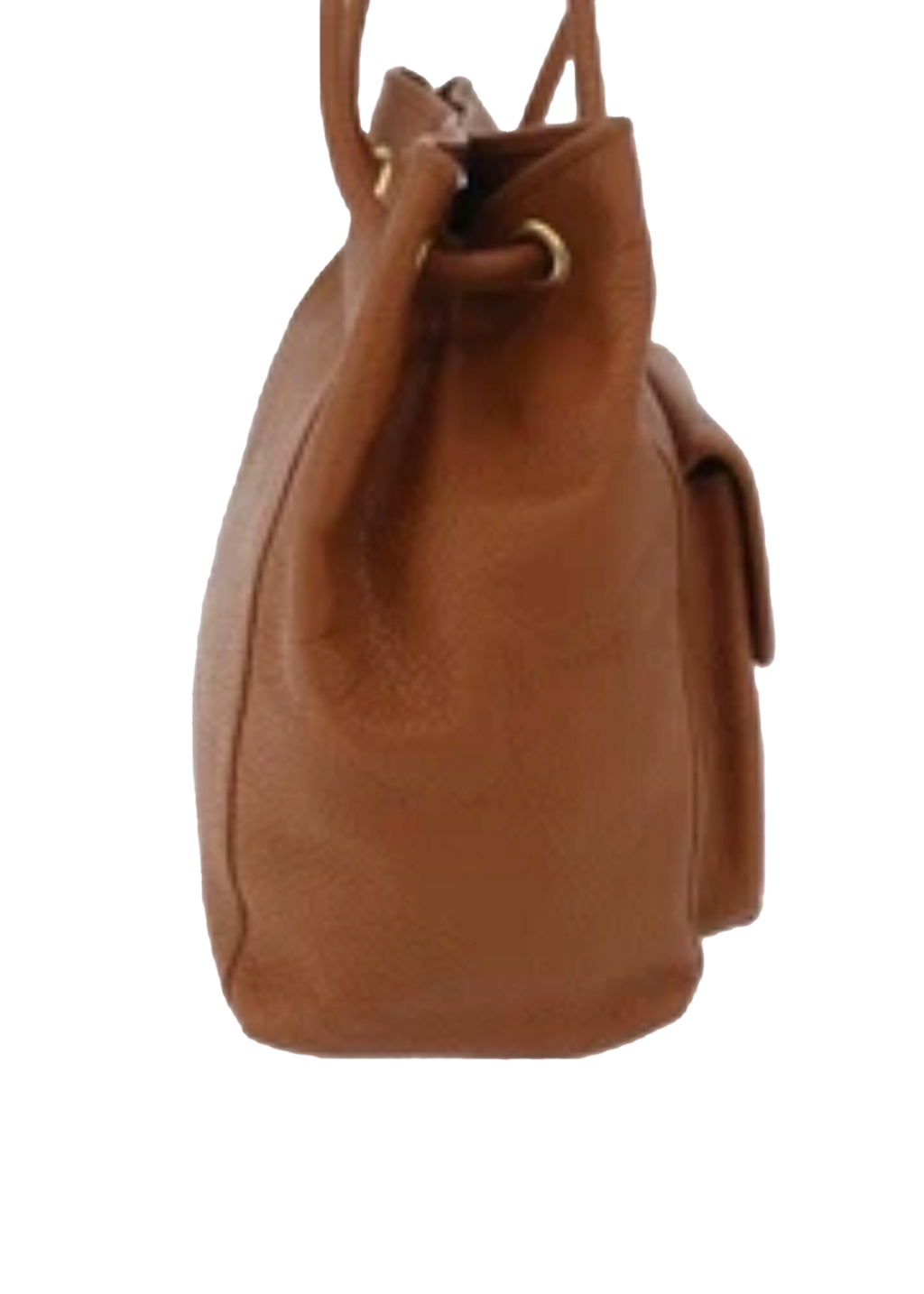 Valentino Tan Leather Shoulder Bag