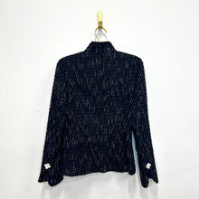 Load image into Gallery viewer, Escada Tweed Black Blazer

