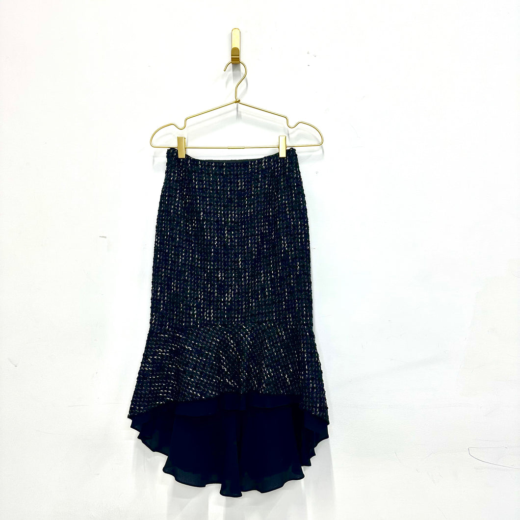 Escada Tweed Black Skirt