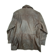 Load image into Gallery viewer, Wilson’s Brown Leather Distressed Jacket
