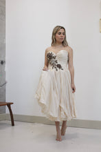 Load image into Gallery viewer, Eavis &amp; Brown Beaded Sweetheart Corset Dress
