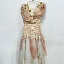 Load image into Gallery viewer, Zandra Rhodes Pink, Pearl, Tulle Dress
