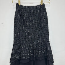 Load image into Gallery viewer, Escada Tweed Black Skirt
