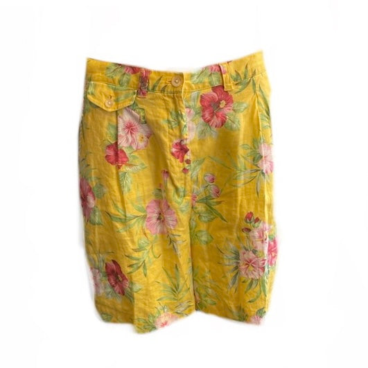 Ralph Lauren Yellow Floral Short